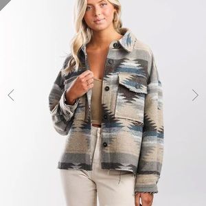 BKE Aztec Shacket size XL
